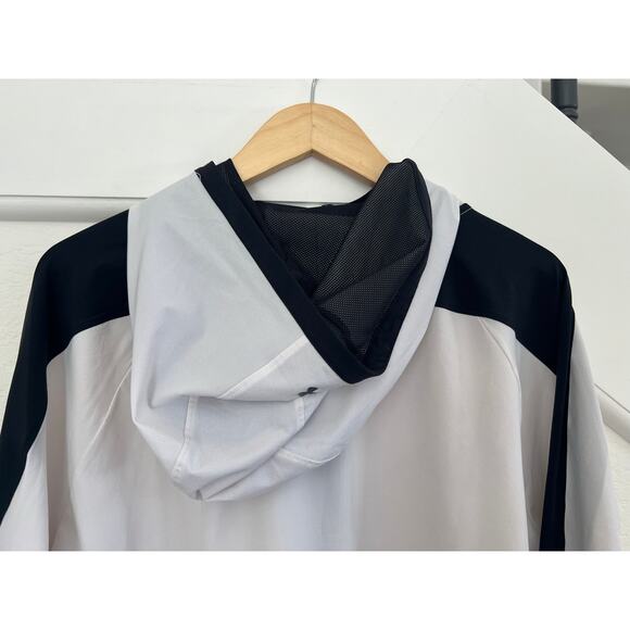 Under Armour Storm Loose Pullover Anorak Jacket Womens Size XL White Half Zip - Picture 12 of 16